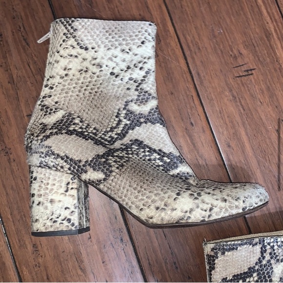 Free People Cecile Block Heel Booties - Picture 2 of 5